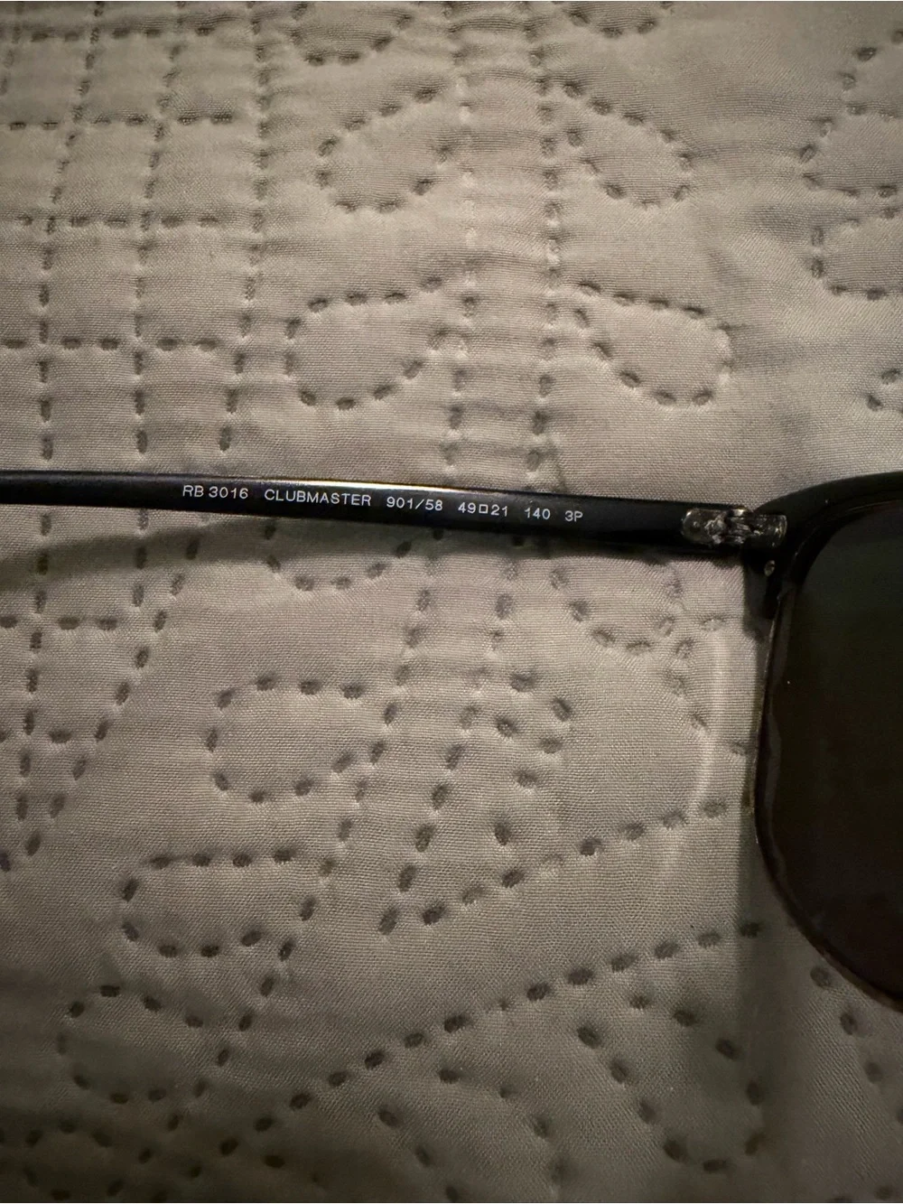 Ray-Ban Clubmaster Sunglasses in Black and Gold